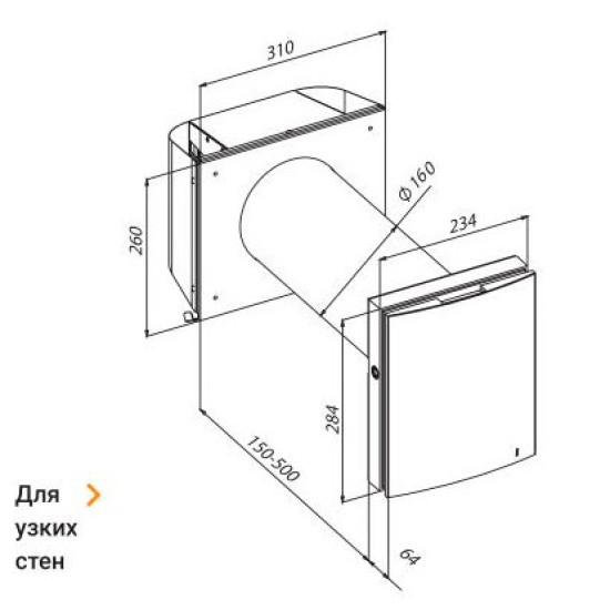 Рекуператор Winzel expert RA1-50 P
