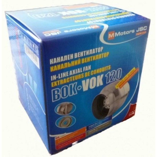 Канальный вентилятор Mmotors ВOK 120/100