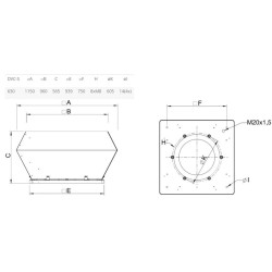 Крышный вентилятор Systemair серия DVC 630