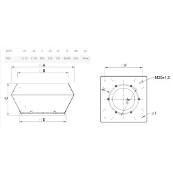 Крышный вентилятор Systemair серия DVCI 560