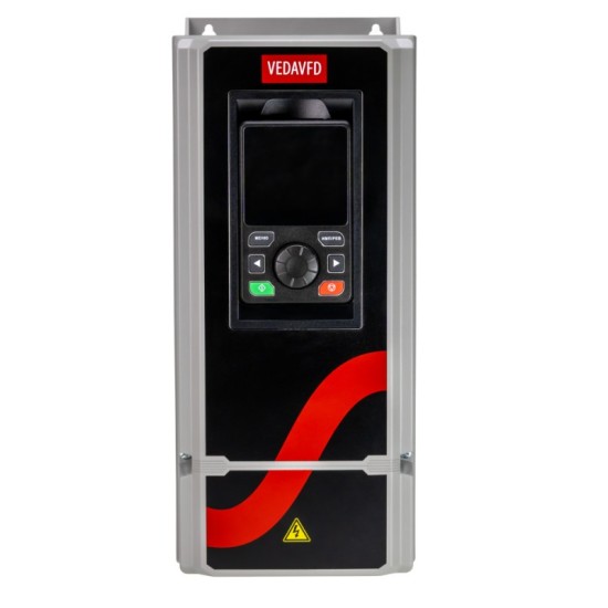 Частотный преобразователь VEDA VF-500-P2K2-0006-U-T4-E20-B-C2-D 2,2кВт 380В, с высок.перегр.,фил.C2