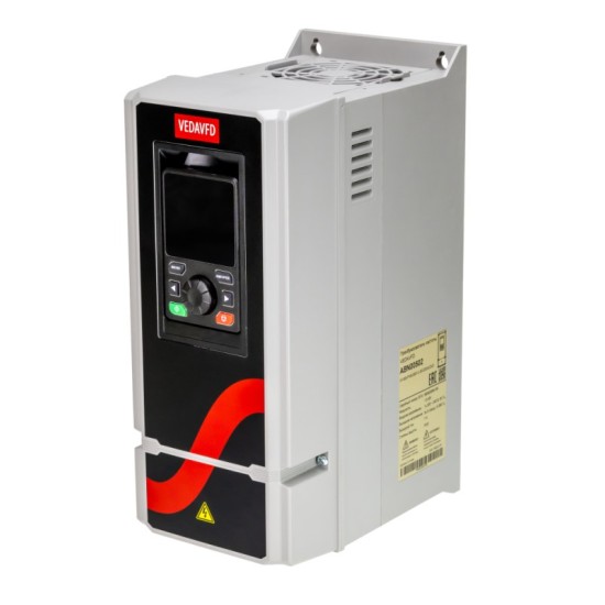 Частотный преобразователь VEDA VF-500-P2K2-0006-U-T4-E20-B-C2-D 2,2кВт 380В, с высок.перегр.,фил.C2