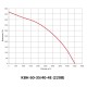 Прямоугольные канальные вентиляторы серия КВН 60