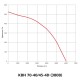 Канальный квадратный вентилятор серия КВН 70-40/45